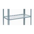 Global Equipment Additional Shelf Level Boltless Wire Deck 48"W x 24"D - Gray 717580
